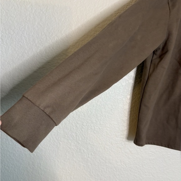 Kangol Australia Brown boxy Sweatshirt Fleece Women XL - Picture 2 of 7